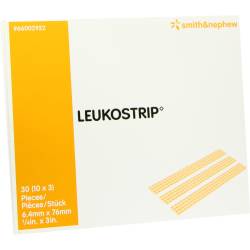 LEUKOSTRIP Wundnahtstreifen 6,4x76 mm 10 X 3 St Pflaster von Smith & Nephew GmbH - Woundmanagement