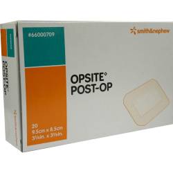 OPSITE Post-OP 8,5x9,5 cm Verband einzeln steril 20 X 1 St Verband von Smith & Nephew GmbH - Woundmanagement