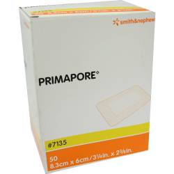 PRIMAPORE 6x8,3 cm Wundverband steril 50 St Verband von Smith & Nephew GmbH - Woundmanagement