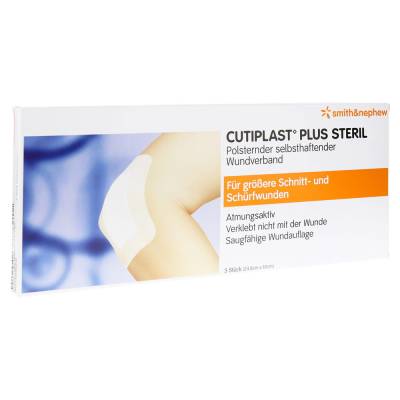 CUTIPLAST Plus steril 10x24,8 cm Verband 5 St Verband von Smith & Nephew GmbH - Woundmanagement