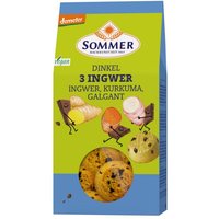 Sommer - Demeter Dinkel 3 Ingwer-Cookies von Sommer