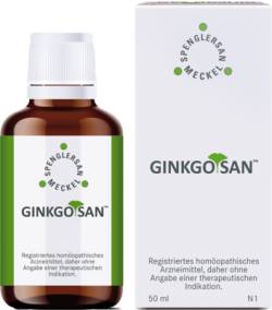 GINKGOSAN Tropfen 50 ml von Spenglersan GmbH