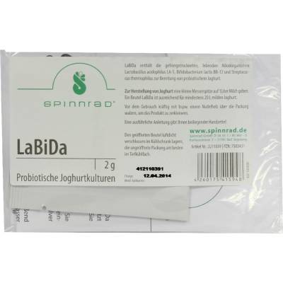 LaBiDa probiotische Joghurtkulturen von Spinnrad GmbH