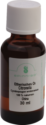 �THERISCHES �L CITRONELLA 30 ml von Spinnrad GmbH