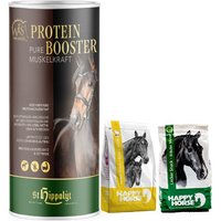 St. Hippolyt WES for Horses - Protein Booster 0,75 kg & Lobs Belohnungswürfel 2 x 1 kg geschenkt von St. Hippolyt
