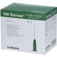 Sterican® Standardkanüle Gr. 2 G21 x 1 1/2 Zoll 0,80 x 40 mm grün von Sterican