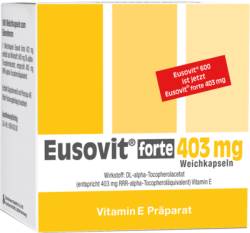 EUSOVIT forte 403 mg Weichkapseln 100 St von Strathmann GmbH & Co.KG