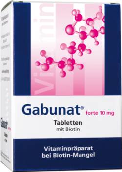 GABUNAT forte 10 mg Tabletten 30 St von Strathmann GmbH & Co.KG
