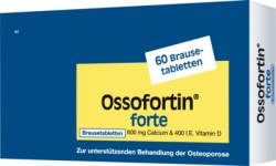 OSSOFORTIN forte Brausetabletten 60 St von Strathmann GmbH & Co.KG