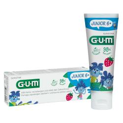 GUM JUNIOR 6+ Zahngel Erdbeere von Sunstar Deutschland GmbH