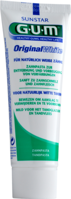 GUM Original White Zahnpasta 75 ml von Sunstar Deutschland GmbH