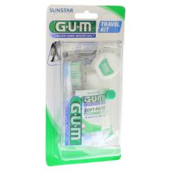 GUM Travel Kit Zahnbürste+Zahnseide+Zahnpasta 1 St ohne von Sunstar Deutschland GmbH