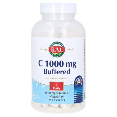 "C 1000 Buffered Acid free säurefrei Tabletten 250 Stück" von "Supplementa GmbH"