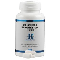 "CALCIUM+MAGNESIUM+Bor Tabletten 100 Stück" von "Supplementa GmbH"