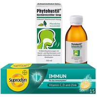 Phytohustil® Hustenreizstiller Sirup + Supradyn® Immun von Supradyn