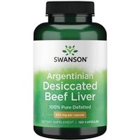 Swanson Argentinische getrocknete Rinderleber 500 mg von Swanson