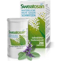 SWEATOSANÂ® pflanzliches Arzneimittel gegen starkes Schwitzen von Sweatosan
