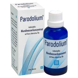 "PARODOLIUM 3 Mundwasserkonzentrat 50 Milliliter" von "Klinge Pharma GmbH"
