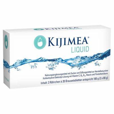 KIJIMEA Liquid Brausetabletten 40 St von Synformulas GmbH