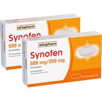 Synofen - mit Ibuprofen und Paracetamol - Jetzt 20% mit dem Code synofen20 sparen* von Synofen