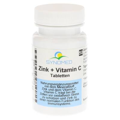"ZINK+VITAMIN C Tabletten Synomed 50 Stück" von "Synomed GmbH"