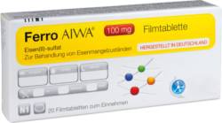 FERRO AIWA 100 mg Filmtabletten 20 St von T & D Pharma GmbH