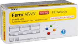 FERRO AIWA 100 mg Filmtabletten 50 St von T & D Pharma GmbH