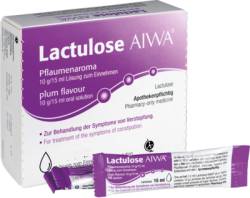 LACTULOSE AIWA Pflaumenaroma 10 g/15 ml Lsg.z.Einn 20X15 ml von T & D Pharma GmbH