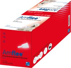 AMFLEE 67 mg Spot-on Lsg.f.kleine Hunde 2-10kg 30 St von TAD Pharma GmbH