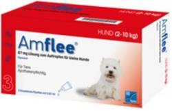 AMFLEE 67 mg Spot-on Lsg.f.kleine Hunde 2-10kg 6 St von TAD Pharma GmbH
