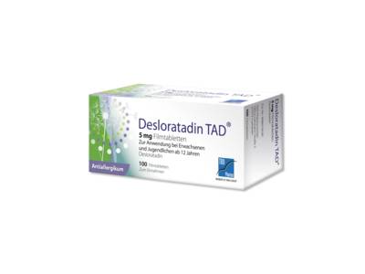 DESLORATADIN TAD 5 mg Filmtabletten 100 St von TAD Pharma GmbH