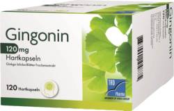 GINGONIN 120 mg Hartkapseln 120 St von TAD Pharma GmbH