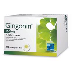 "Gingonin 120mg Hartkapseln 60 Stück" von "TAD Pharma GmbH"