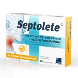 Septolete mit Zitronen-Honig-Geschmack 3 mg/1 mg von TAD Pharma GmbH