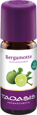 BERGAMOTTE �L Bio furocumarinfrei 10 ml von TAOASIS GmbH Natur Duft Manufaktur