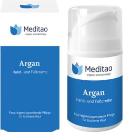 MEDITAO Argan Hand- und Fu�creme 50 ml von TAOASIS GmbH Natur Duft Manufaktur