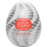 Tenga Ei Masturbator 'Egg Tornado“ mit Spiralrillen-Struktur von TENGA