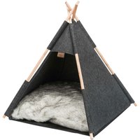 Hunde Zelt Tipi - Diese geräumige Hundehöhle ist die ideale Wohnungshütte für kleine Hunde von TRIXIE