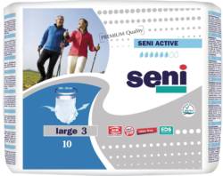 SENI Active Inkontinenzslip Einmal L 10 St von TZMO Deutschland GmbH