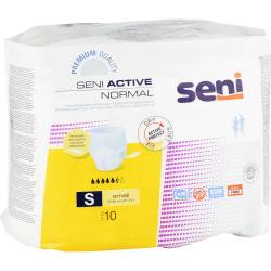 SENI Active Normal Inkontinenzslip Einmal S 10 St ohne von TZMO Deutschland GmbH