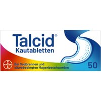 Talcid® Kautabletten schnell gegen Sodbrennen von Talcid
