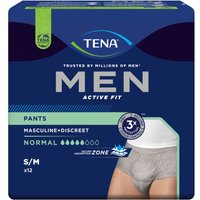 Tena Men Active Fit Pants Normal grau S/M von Tena