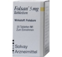 FOLSAN 5 mg Tabletten 20 St von Teofarma s.r.l.