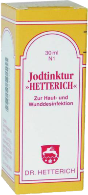 JODTINKTUR Hetterich 30 ml von Teofarma s.r.l.