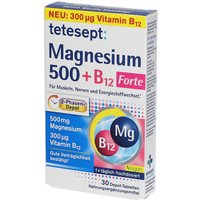 tetesept® Magnesium 500 + B12 Forte von Tetesept