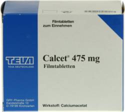 CALCET 475 mg Filmtabletten 100 St von Teva GmbH