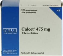 CALCET 475 mg Filmtabletten 200 St von Teva GmbH