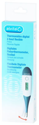 ALVITA digitales Fieberthermometer flexibel 1 St von The Boots Company PLC