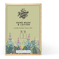 The Handmade Soap Company Geschenkset Handseife & Handlotion Lavendel, Rosmarin und Minze von The Handmade Soap Company