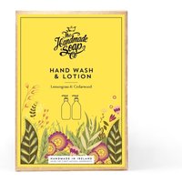 The Handmade Soap Company Geschenkset Handseife & Handlotion Zitronengras und Zedernholz von The Handmade Soap Company